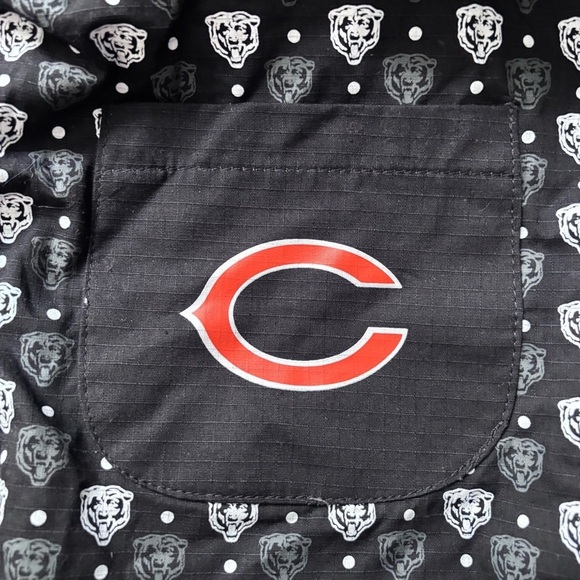 NWT Chicago Bears Black and White tote purse - Picture 3 of 7